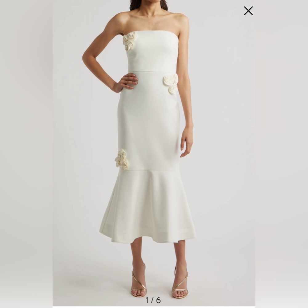 NEW Likely Strapless Cocktail Dress, Size 6